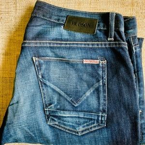 Hudson Jeans Straight leg blue denim